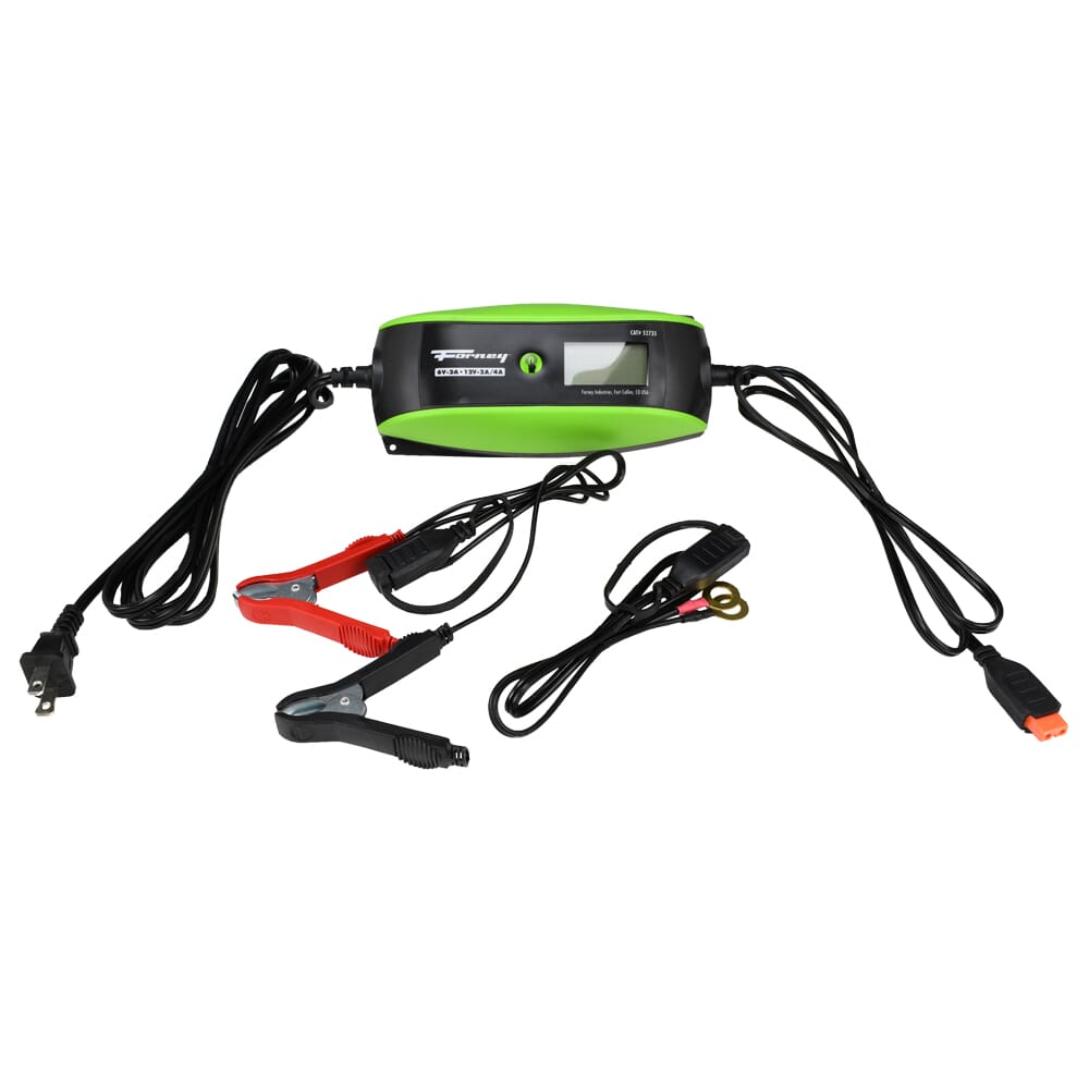 Battery/Trickle Charger, 6V 2A/4A, 12V 2A/4A