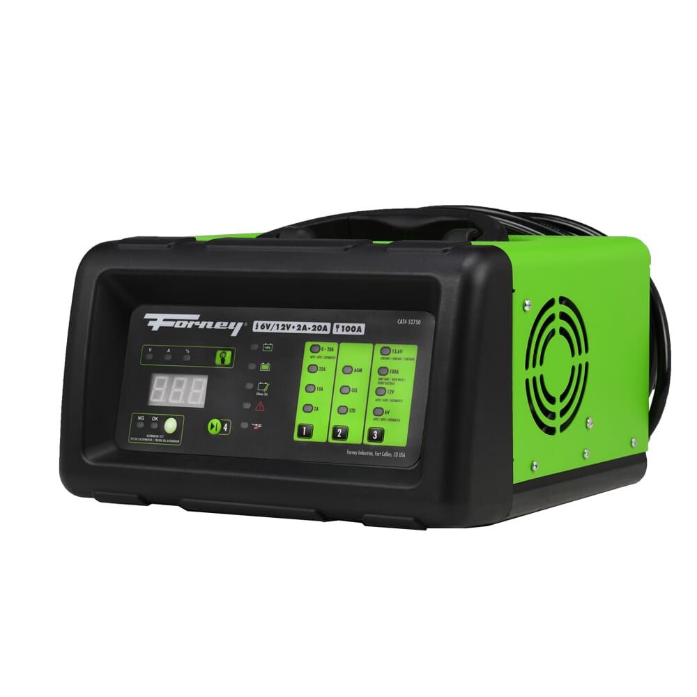 Battery Charger, 6V at 2, 10, and 20 AMPs / 12V at 2, 10, 20, and 100 AMPs Start