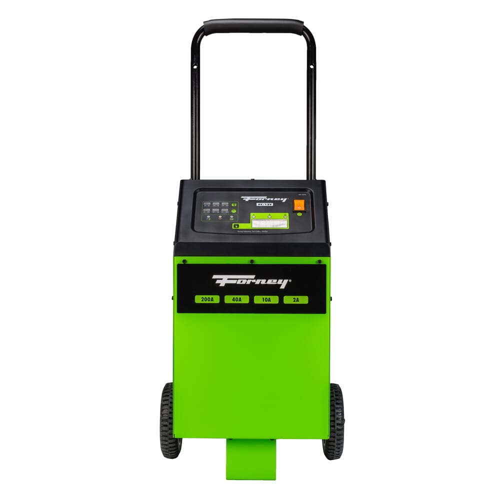 Battery Charger, 6V at 2 and 10 AMPs / 12V at 2, 10, 40, and 200 AMPs Start