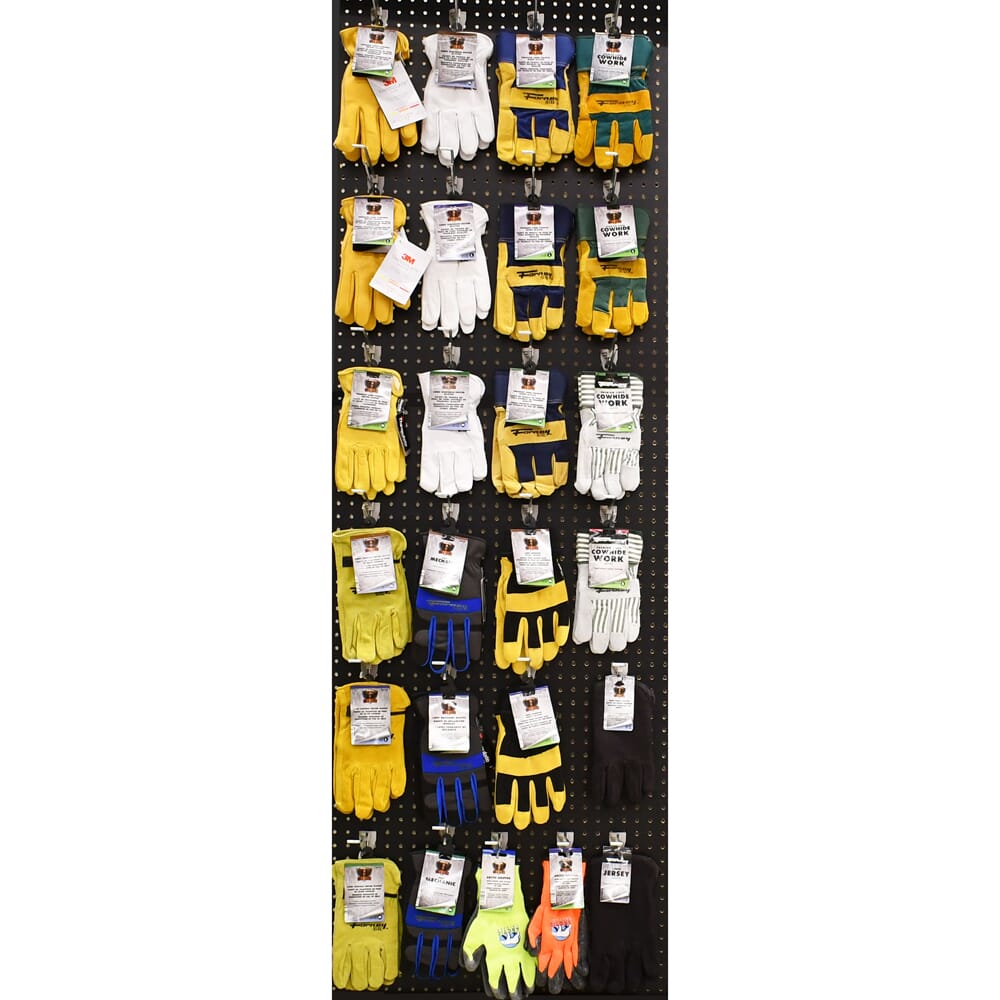 122-Piece Lined ForneyHide Work Glove 4ft Assortment