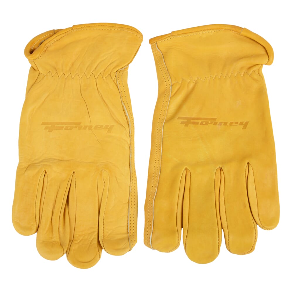 Premium Cowhide Leather Driver Work Gloves (Men's 2XL)