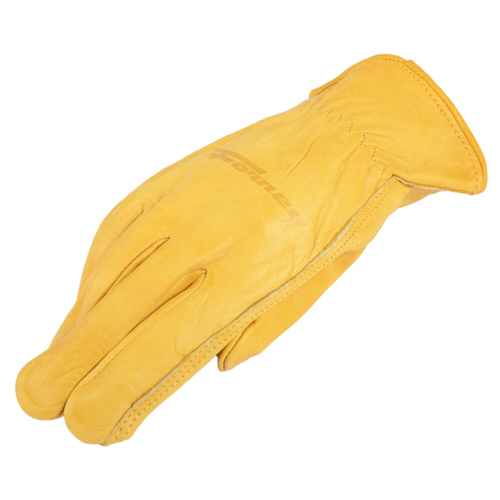 Premium Cowhide Leather Driver Work Gloves (Men's 2XL)