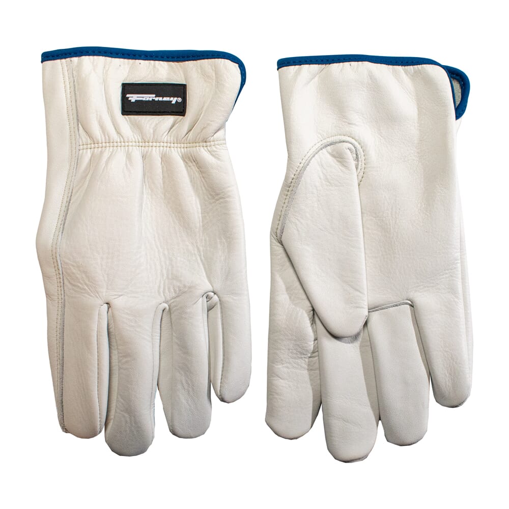 Hydra-Lock Leather Water-Resistant Work Gloves (Men's L)