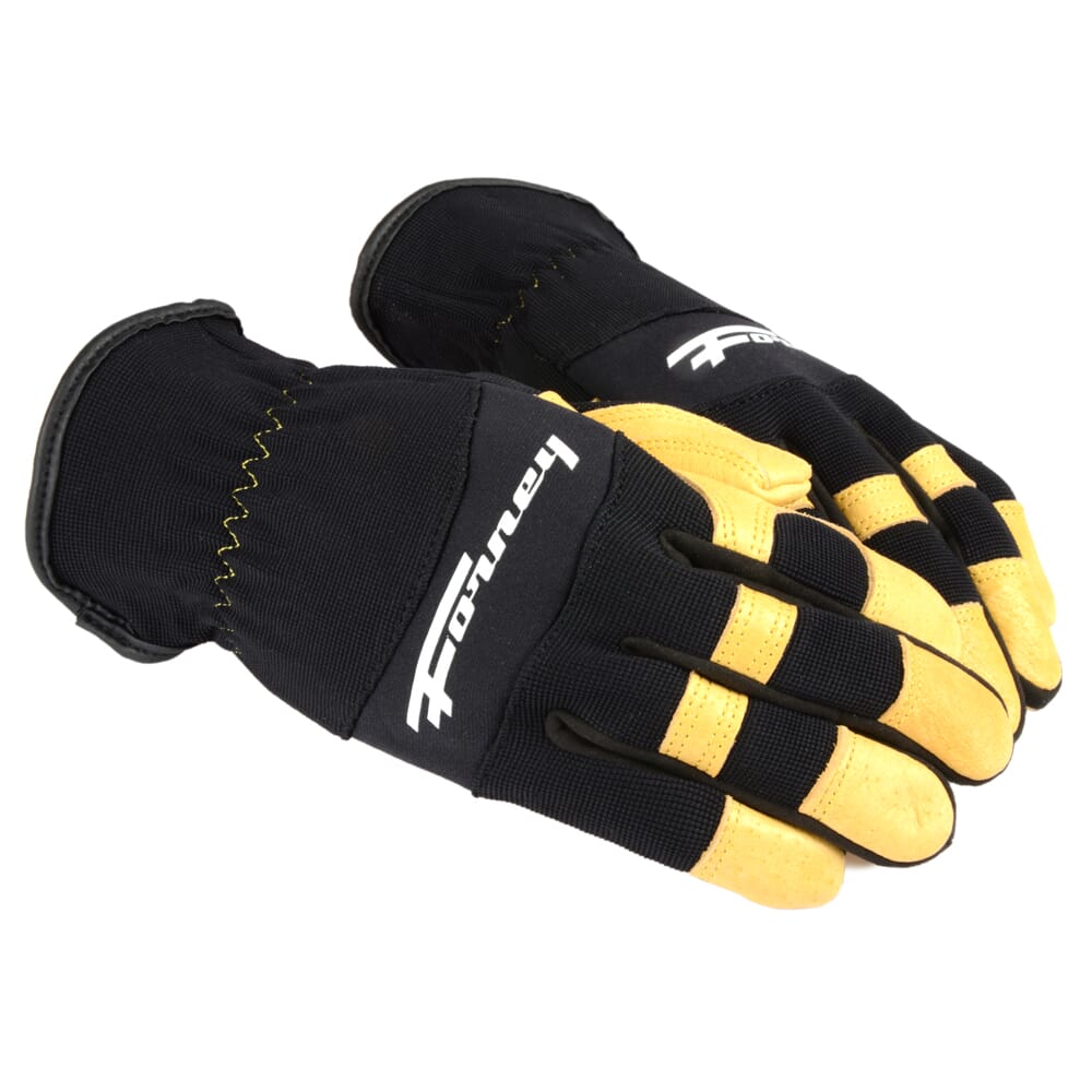 Premium Pigskin Leather Utility Work Gloves (Men's M)