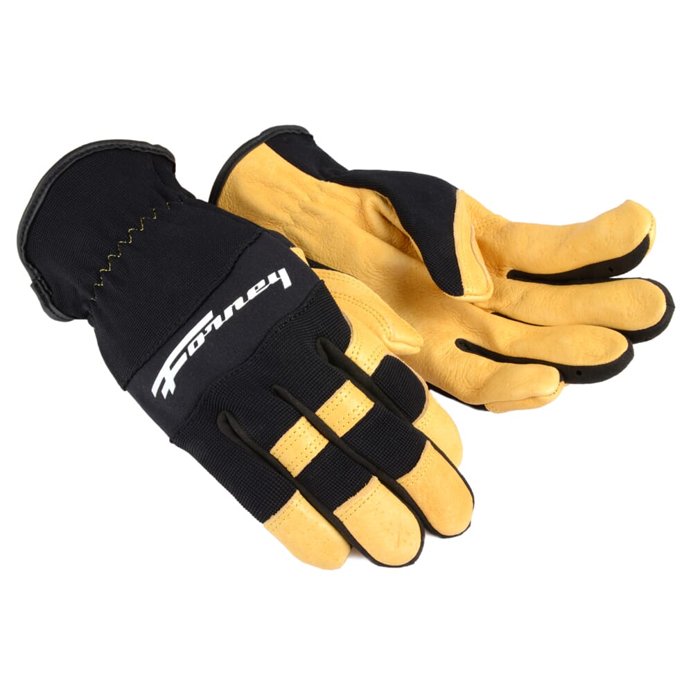 Premium Pigskin Leather Utility Work Gloves (Men's M)