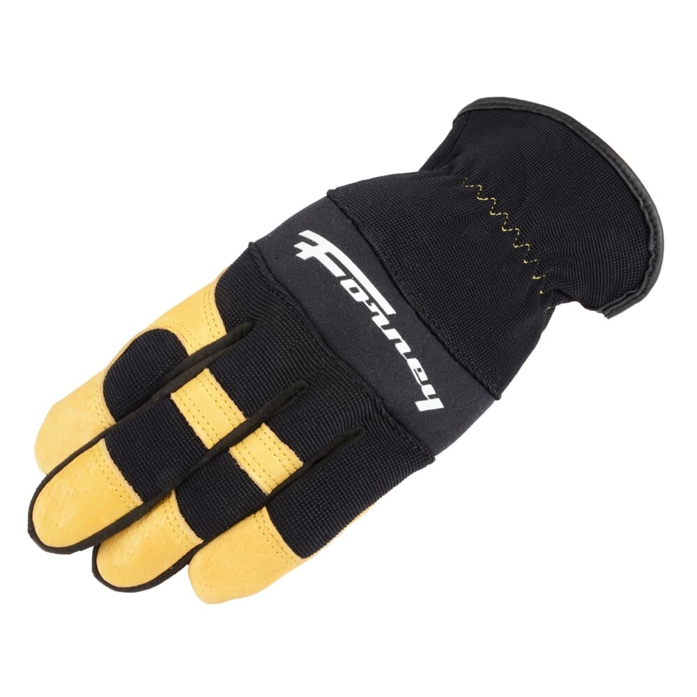 Premium Pigskin Leather Utility Work Gloves (Men's M)