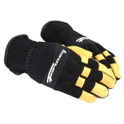 Premium Pigskin Leather Utility Work Gloves (Men's L)