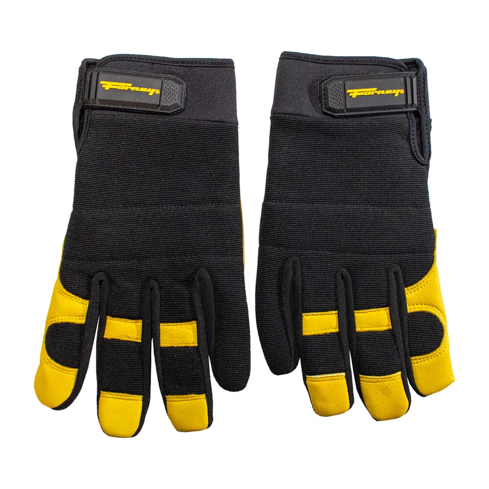 Hydra-Lock Water Resistant Utility/Multi-Purpose Goatskin Work Gloves (Men's M)
