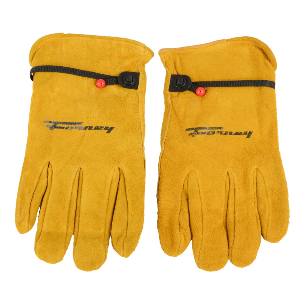 Suede Cowhide Leather Driver Work Gloves (Men's XL)