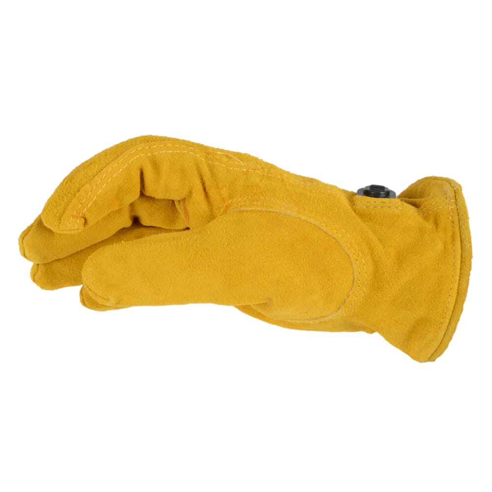 Suede Cowhide Leather Driver Work Gloves (Men's XL)