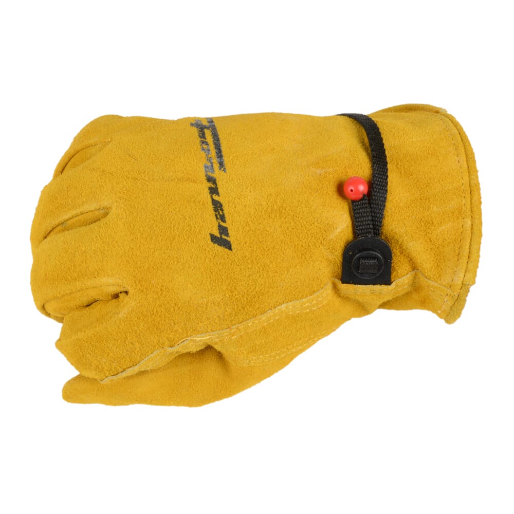 Lined Suede Cowhide Leather Driver Work Gloves (Men's XL)