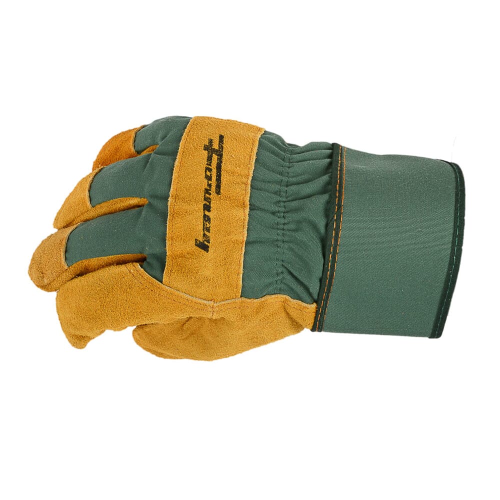 Premium Cowhide Leather Palm Work Gloves (Men's XL)