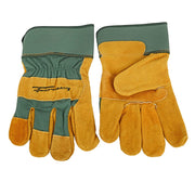 Lined Premium Cowhide Leather Palm Work Gloves (Men's L)