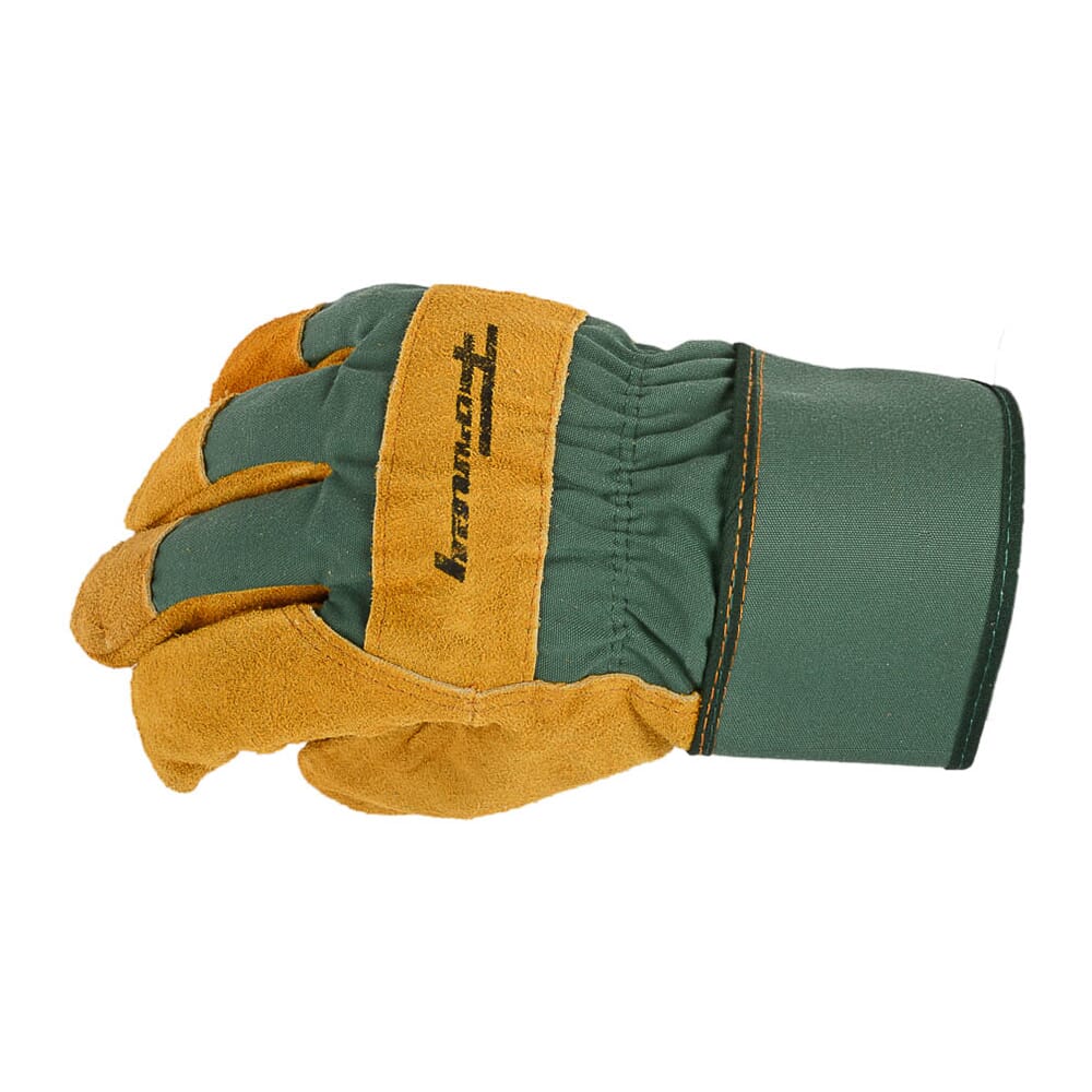 Lined Premium Cowhide Leather Palm Work Gloves (Men's L)