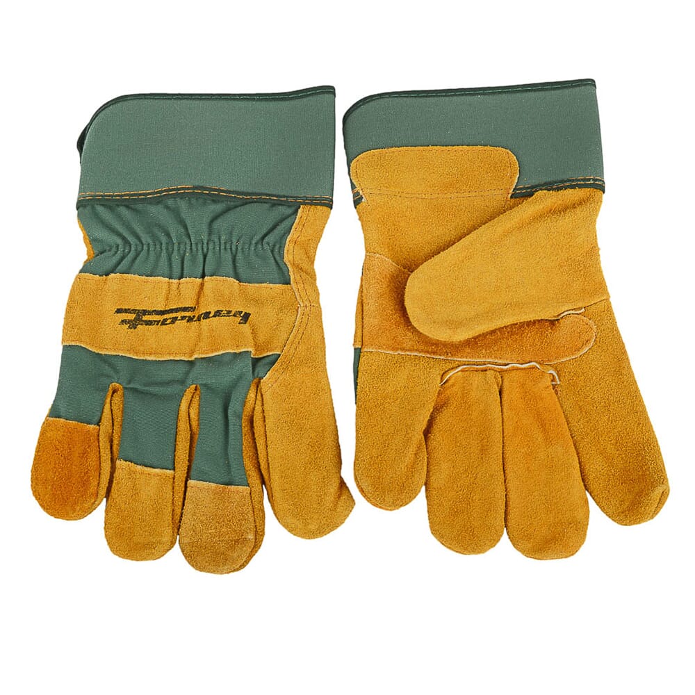 Lined Premium Cowhide Leather Palm Work Gloves (Men's XL)