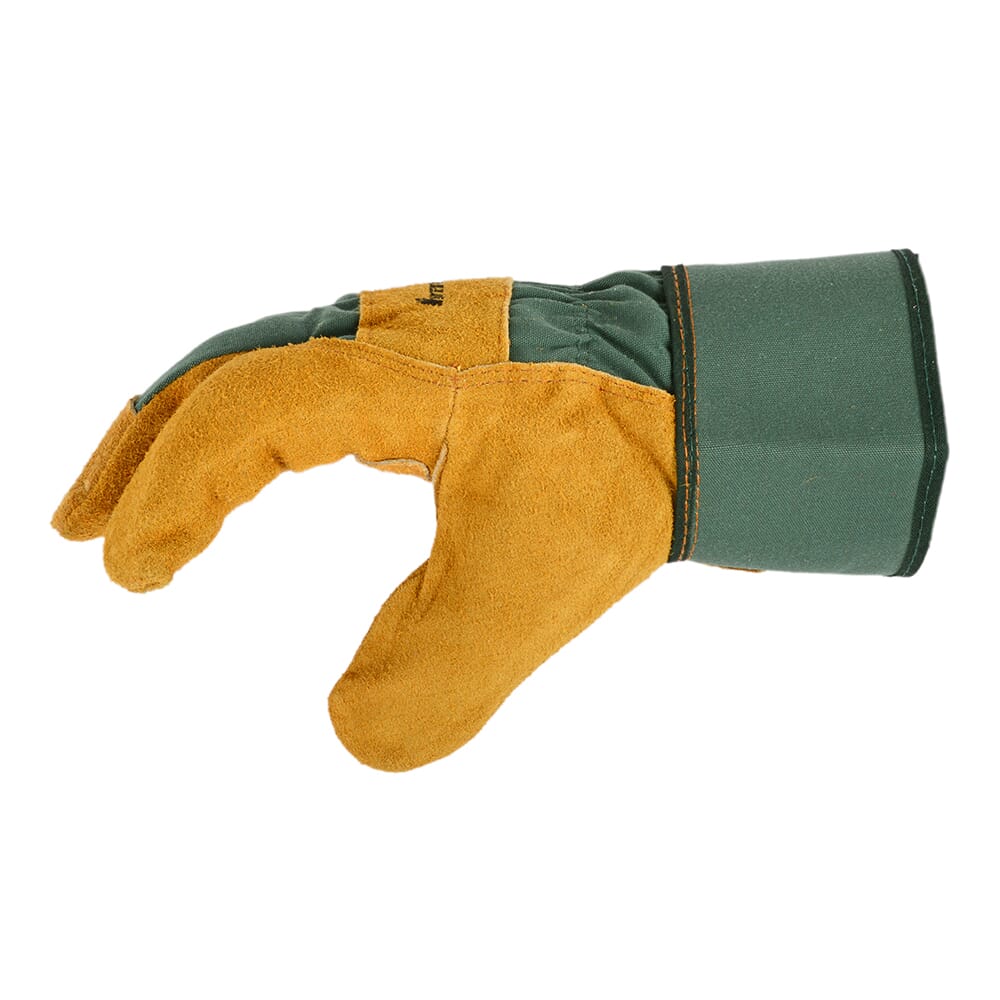 Lined Premium Cowhide Leather Palm Work Gloves (Men's XL)