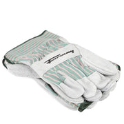 Standard Cowhide Leather Palm Work Gloves, 3-Pack (Men's L)