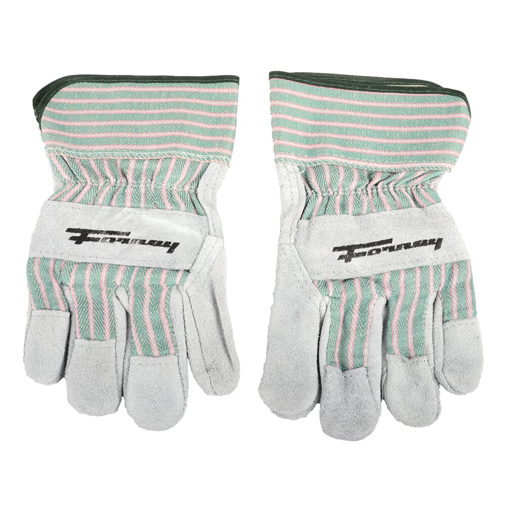 Standard Cowhide Leather Palm Work Gloves (Men's XL)