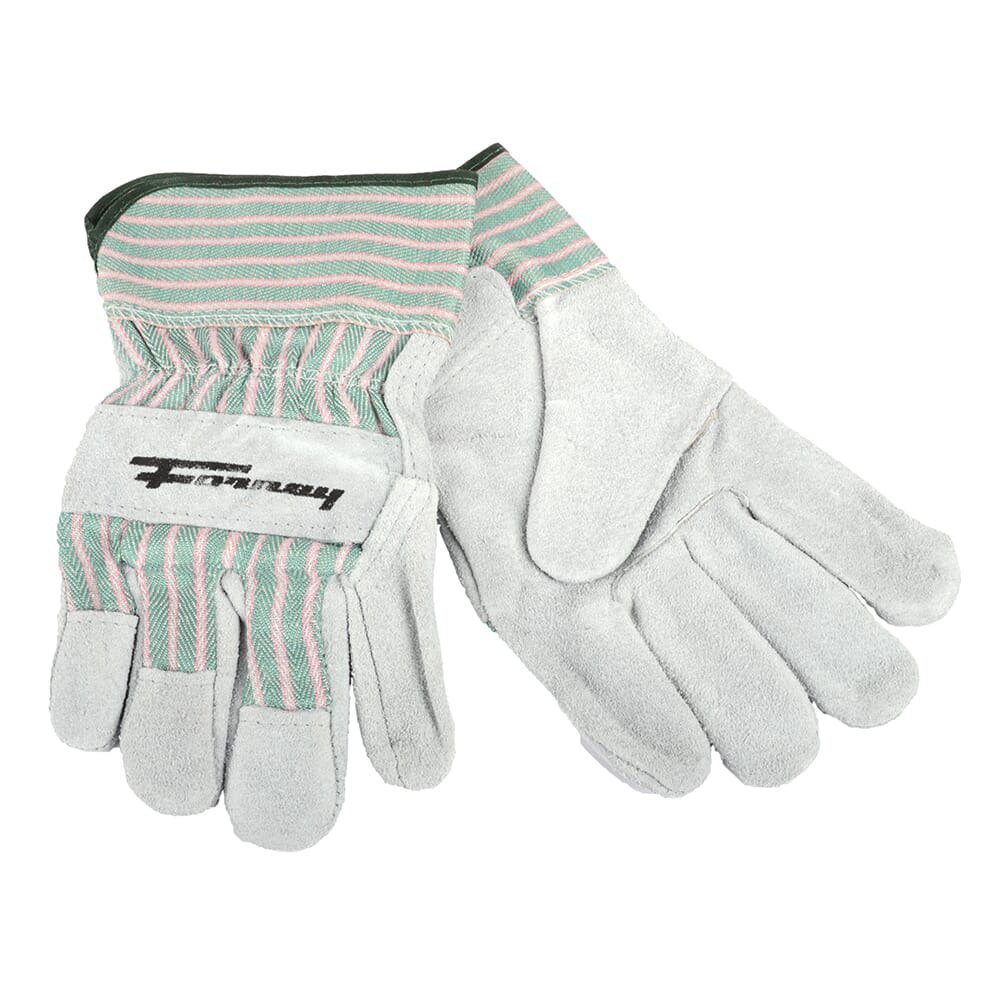 Standard Cowhide Leather Palm Work Gloves (Men's XL)