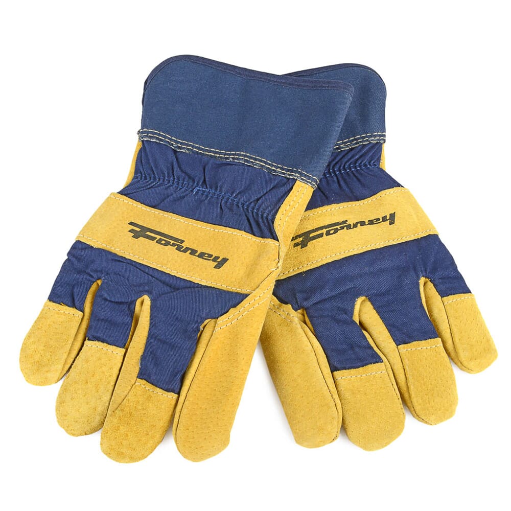 Lined Premium Pigskin Leather Palm Gloves (Men's M)