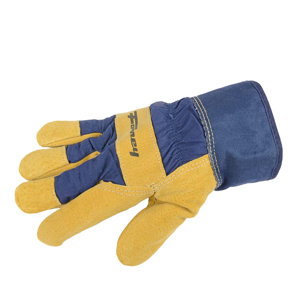 Lined Premium Pigskin Leather Palm Gloves (Men's M)