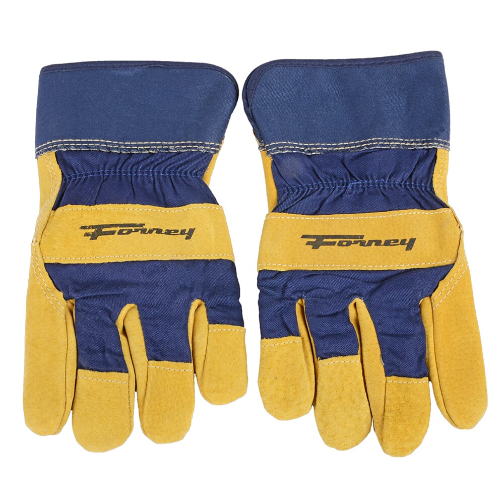 Lined Premium Pigskin Leather Palm Gloves (Men's M)