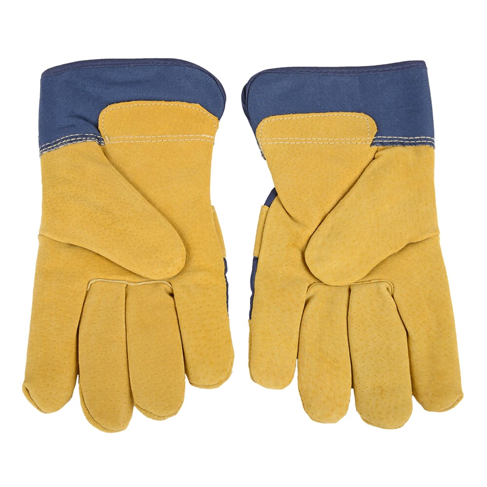 Lined Premium Pigskin Leather Palm Gloves (Men's M)