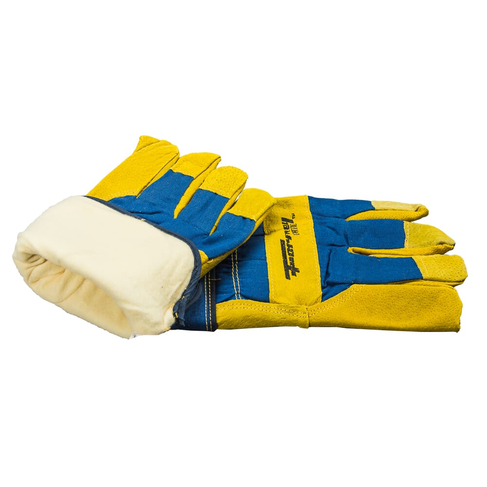 Lined Premium Pigskin Leather Palm Gloves (Men's M)