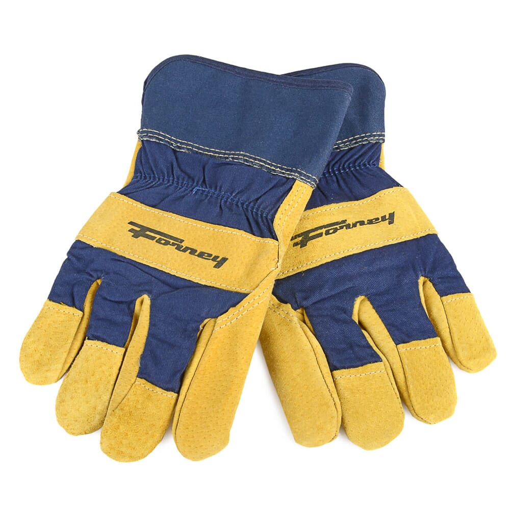 Lined Premium Pigskin Leather Palm Gloves (Men's L)