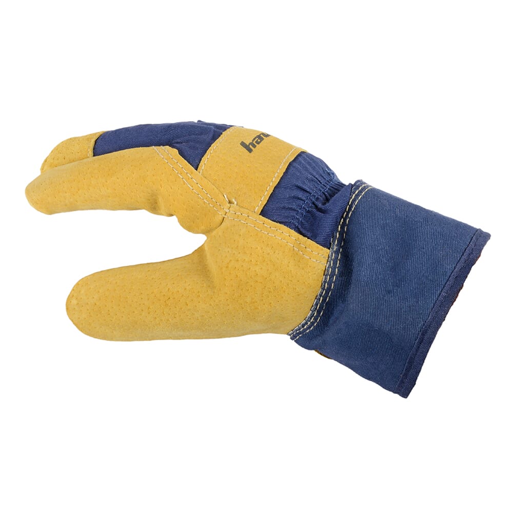 Lined Premium Pigskin Leather Palm Gloves (Men's L)