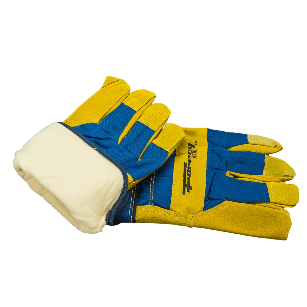 Lined Premium Pigskin Leather Palm Gloves (Men's L)