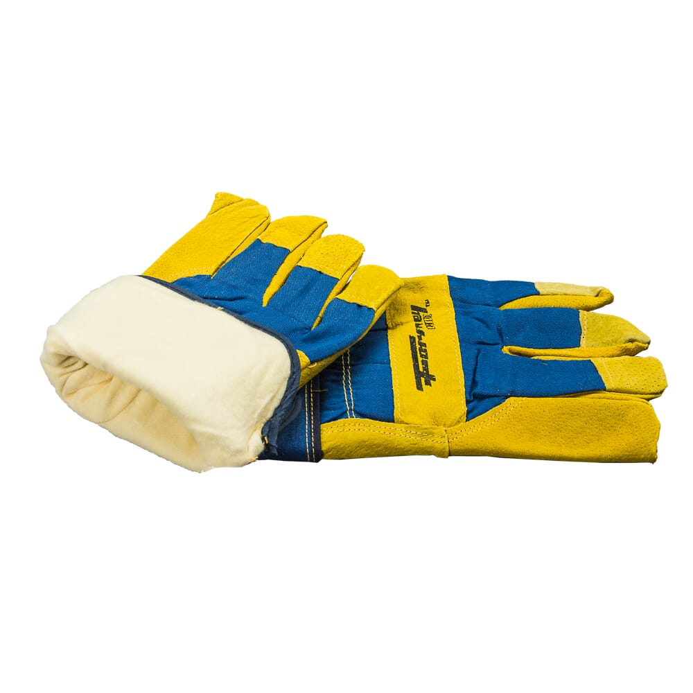 Lined Premium Pigskin Leather Palm Gloves (Men's XL)