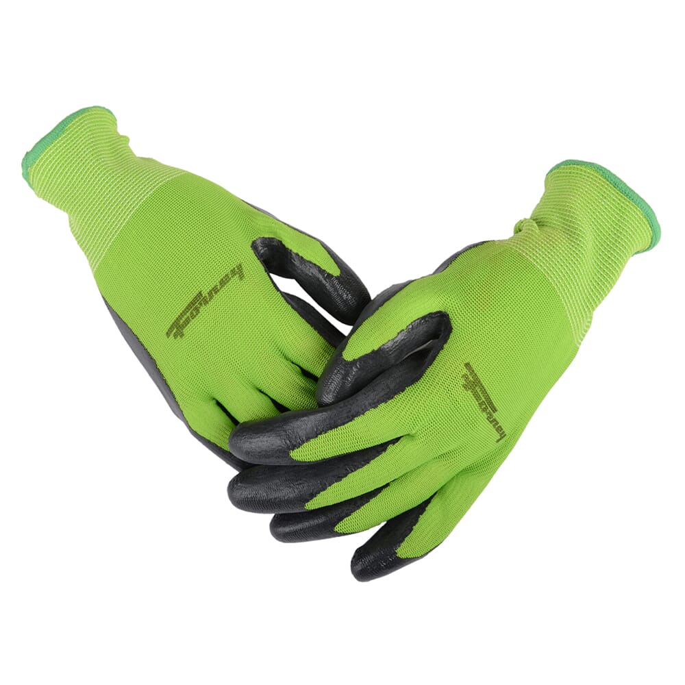 Premium Nitrile Coated String Knit Gloves (Size S)
