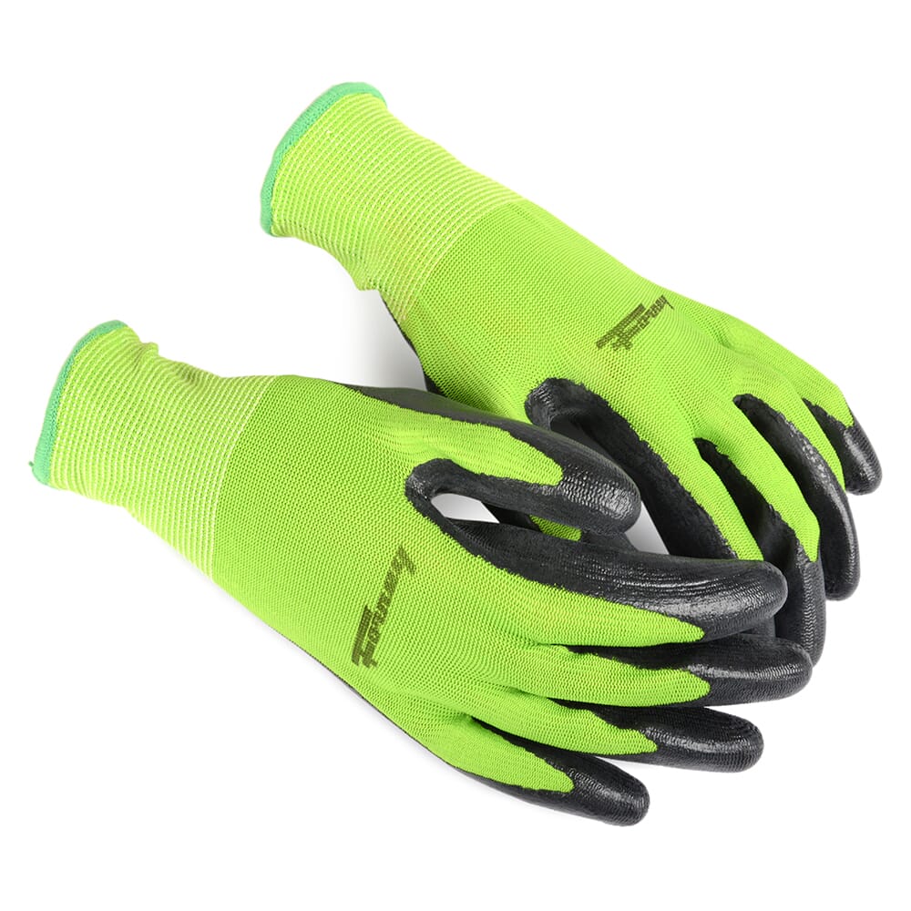Premium Nitrile Coated String Knit Gloves (Size XL)