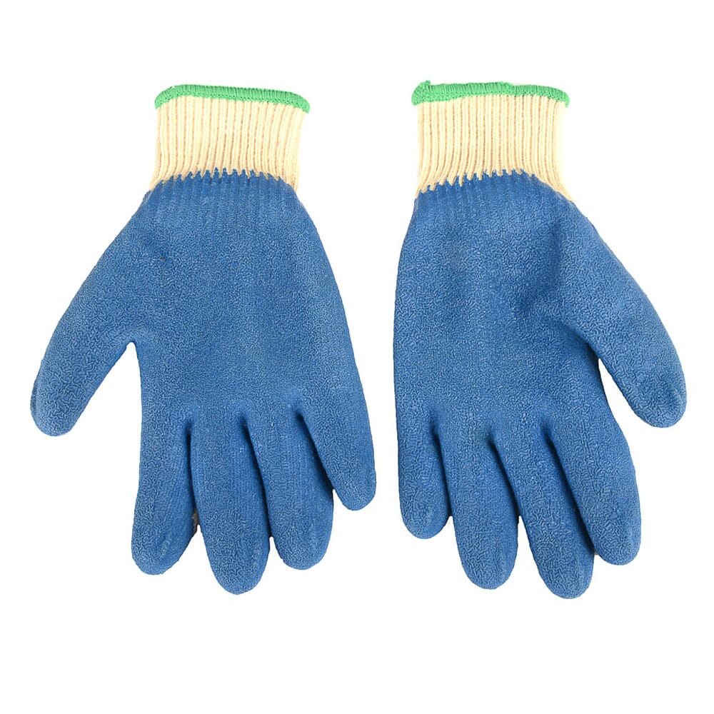 Latex Coated String Knit Gloves (Size L)