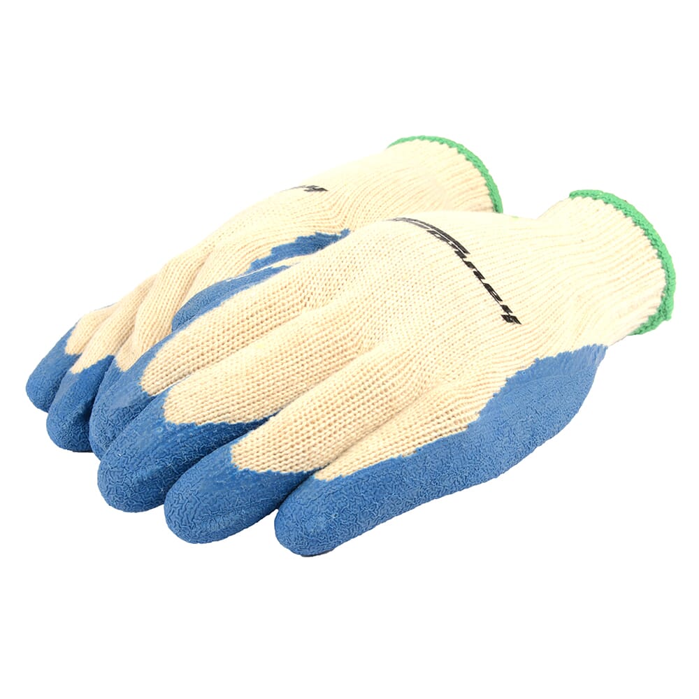 Latex Coated String Knit Gloves (Size L)