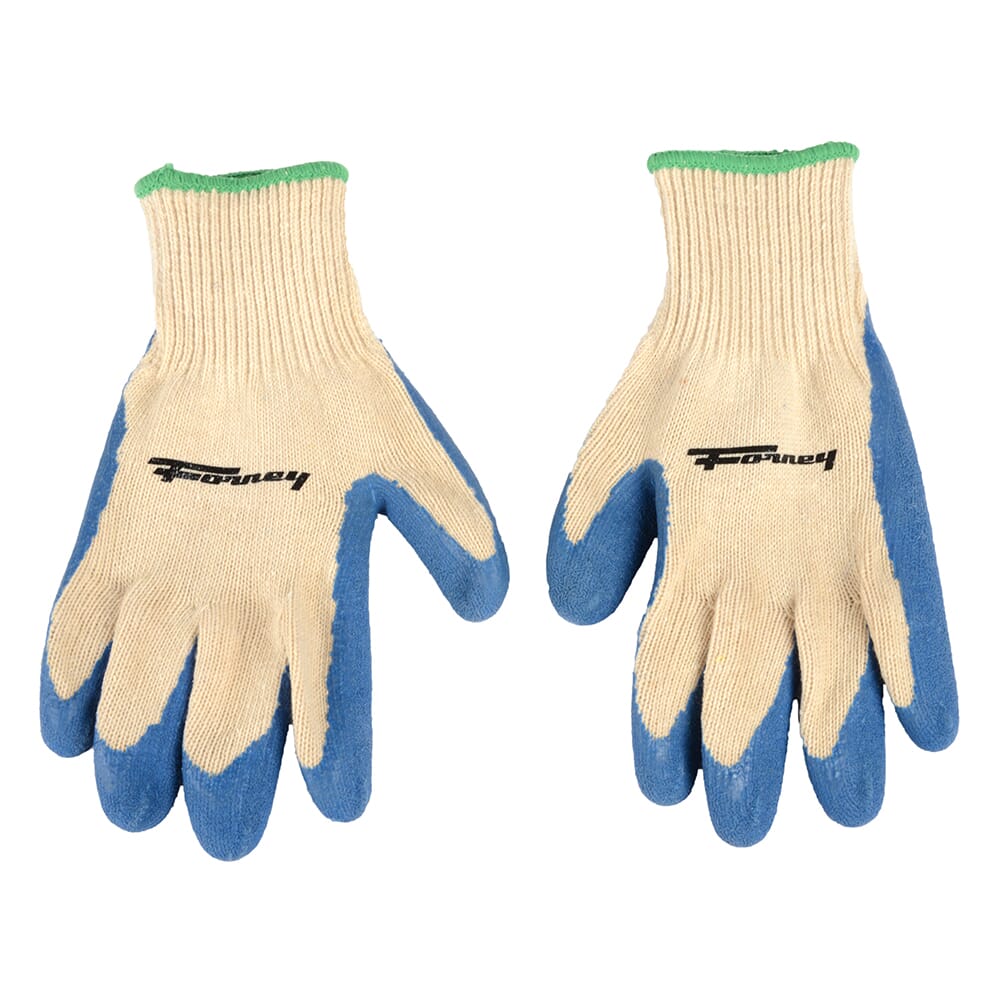 Latex Coated String Knit Gloves (Size XL)