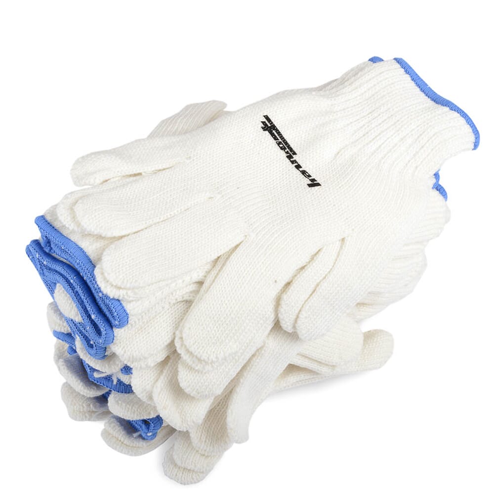 String Knit Glove, 12-Pack (Size XL)