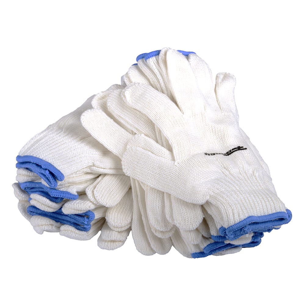 String Knit Glove, 12-Pack (Size XL)