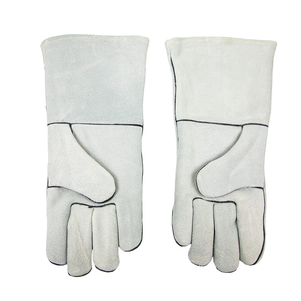 Gray Leather Welding Gloves (Men's XL)