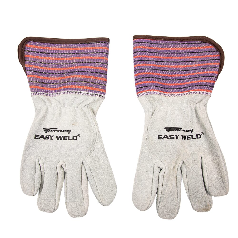 Forney® Hide Light-Duty Welding Gloves, Men's Size Large