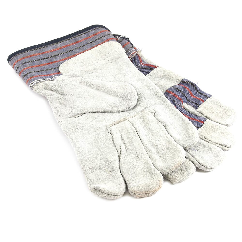 Standard Cowhide Leather Palm Gloves (Men's L)
