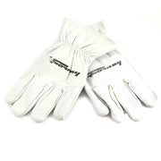 Lined Goatskin Leather Driver Gloves (Men's M)