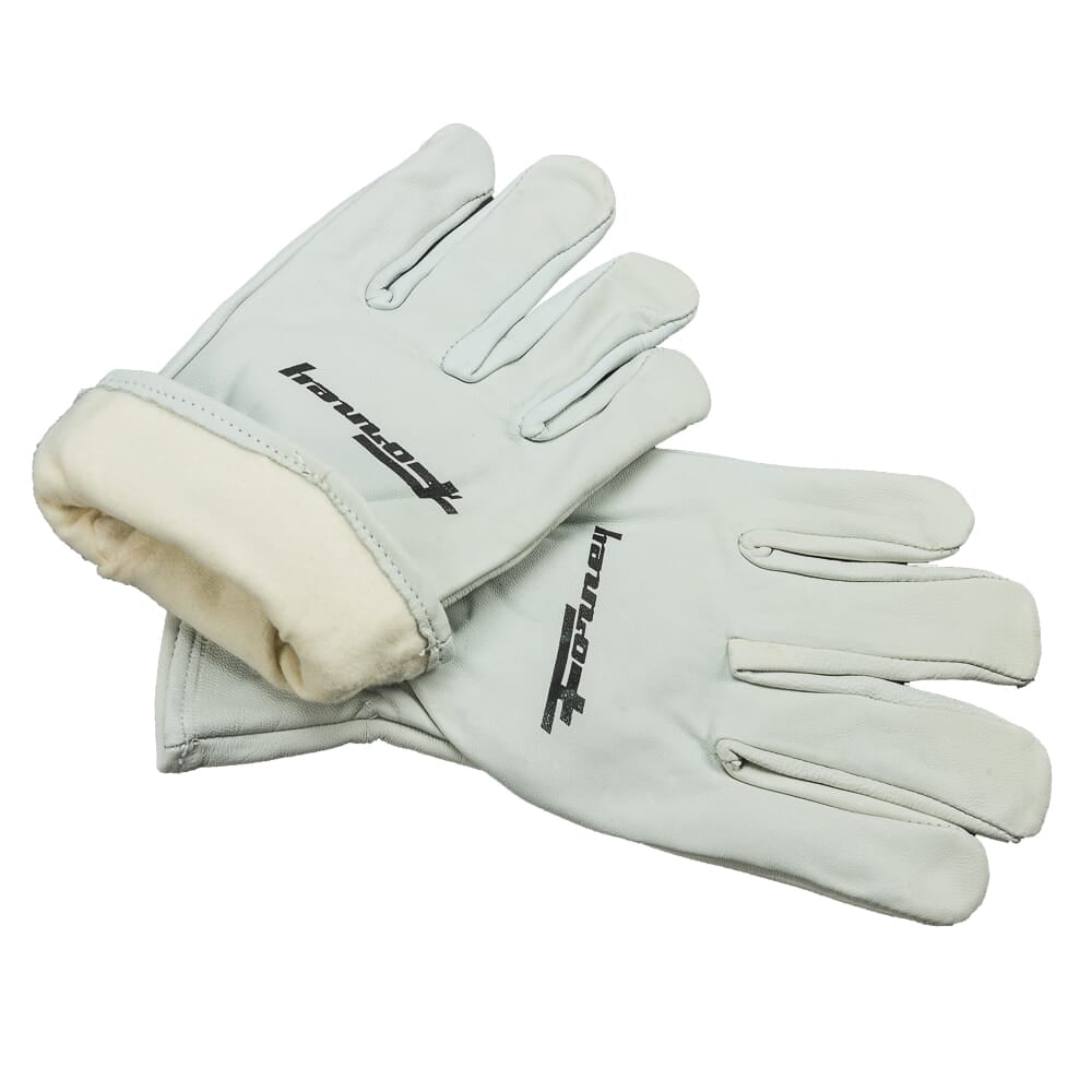 Lined Goatskin Leather Driver Gloves (Men's M)