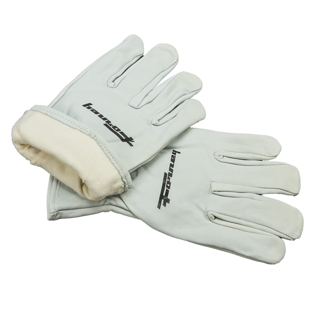 Lined Goatskin Leather Driver Gloves (Men's XL)