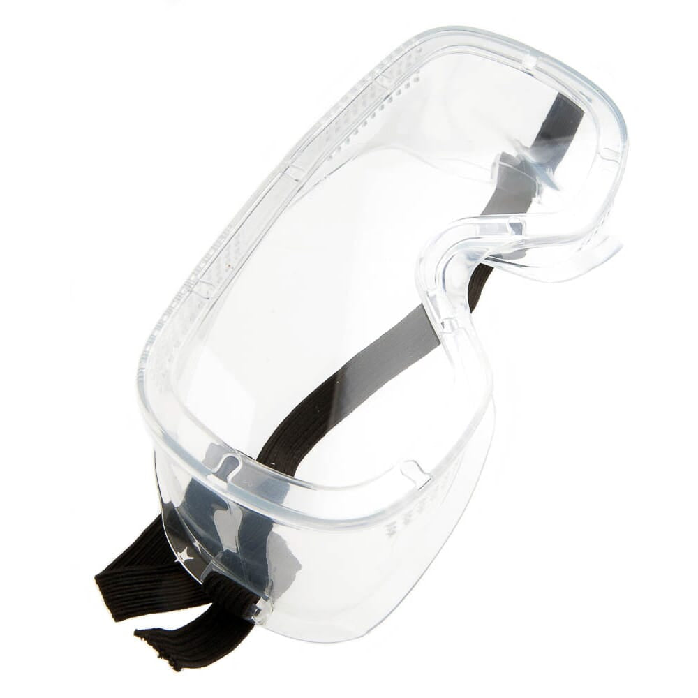 Dust Goggles, Clear Lens (Directly-Vented)