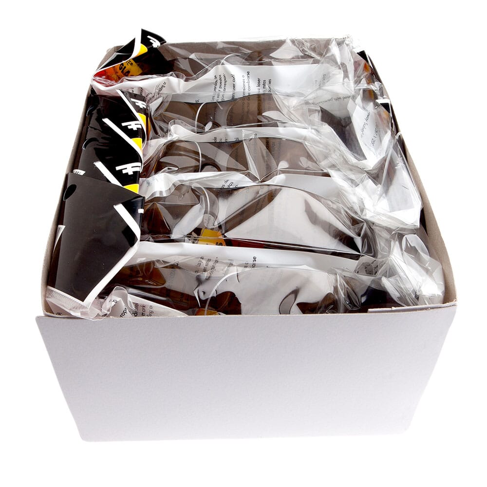 Safety Glasses, Mocha Lens, 10-Pack