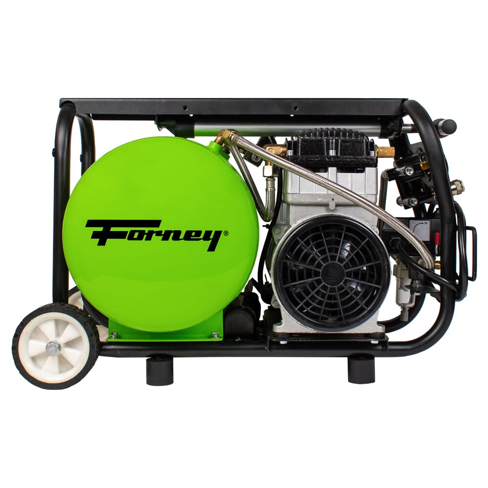 Fornair® 2.0 Hp, 4 Gal, Oil-Free Air Compressor, 120 PSI, 4.5 CFM @ 90 PSI