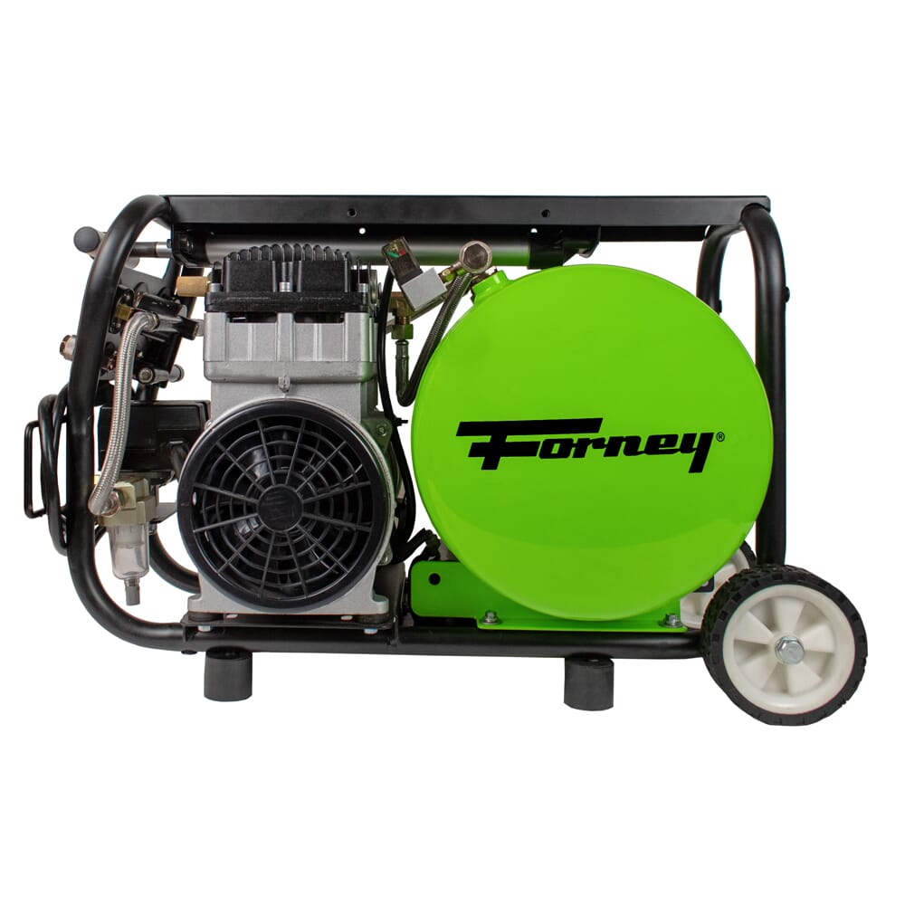 Fornair® 2.0 Hp, 4 Gal, Oil-Free Air Compressor, 120 PSI, 4.5 CFM @ 90 PSI