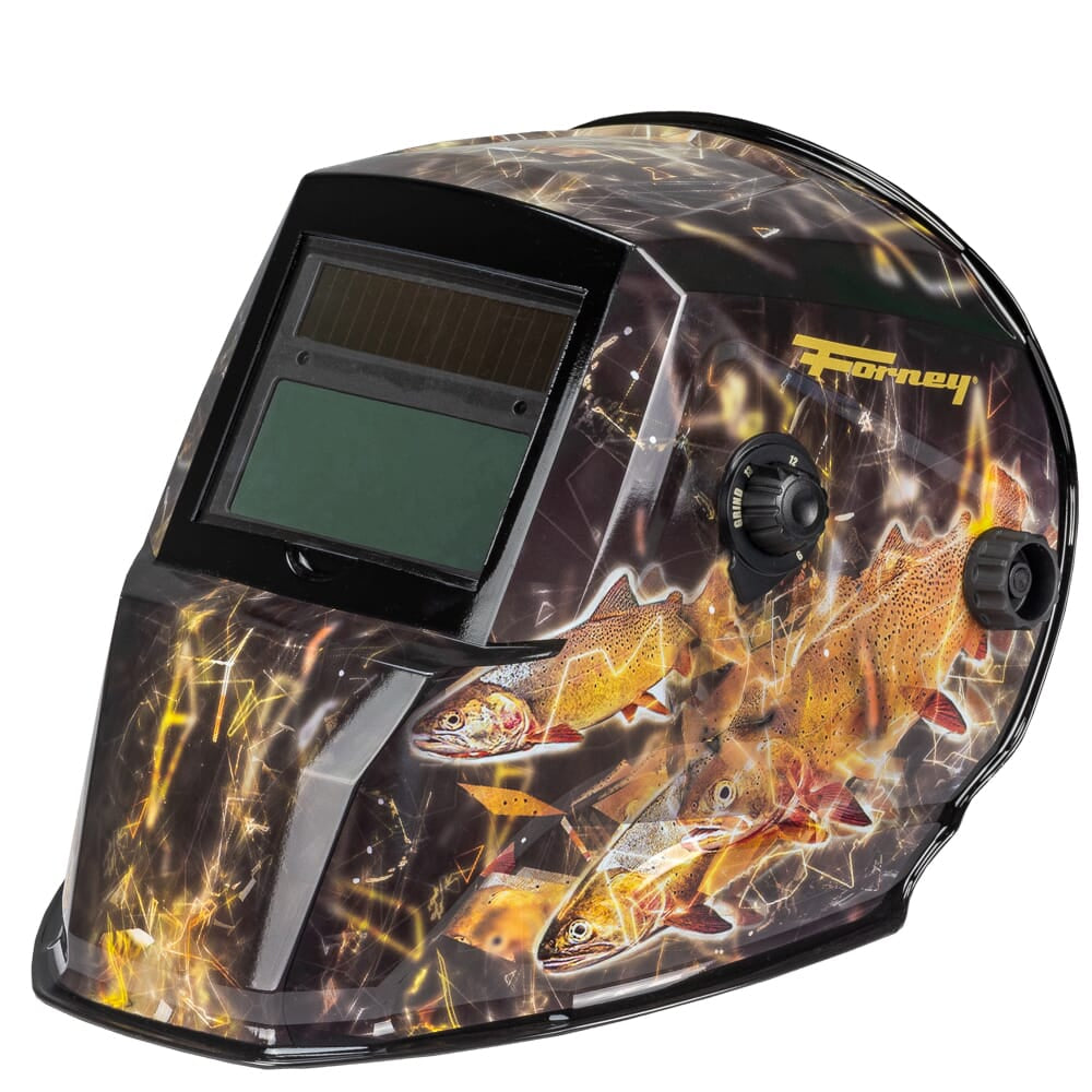 Forney®  Angler Auto-Darkening Filter (ADF) Welding Helmet